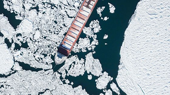 Venti giorni dalla Cina all’Europa: l’Artico entra nelle rotte commerciali
