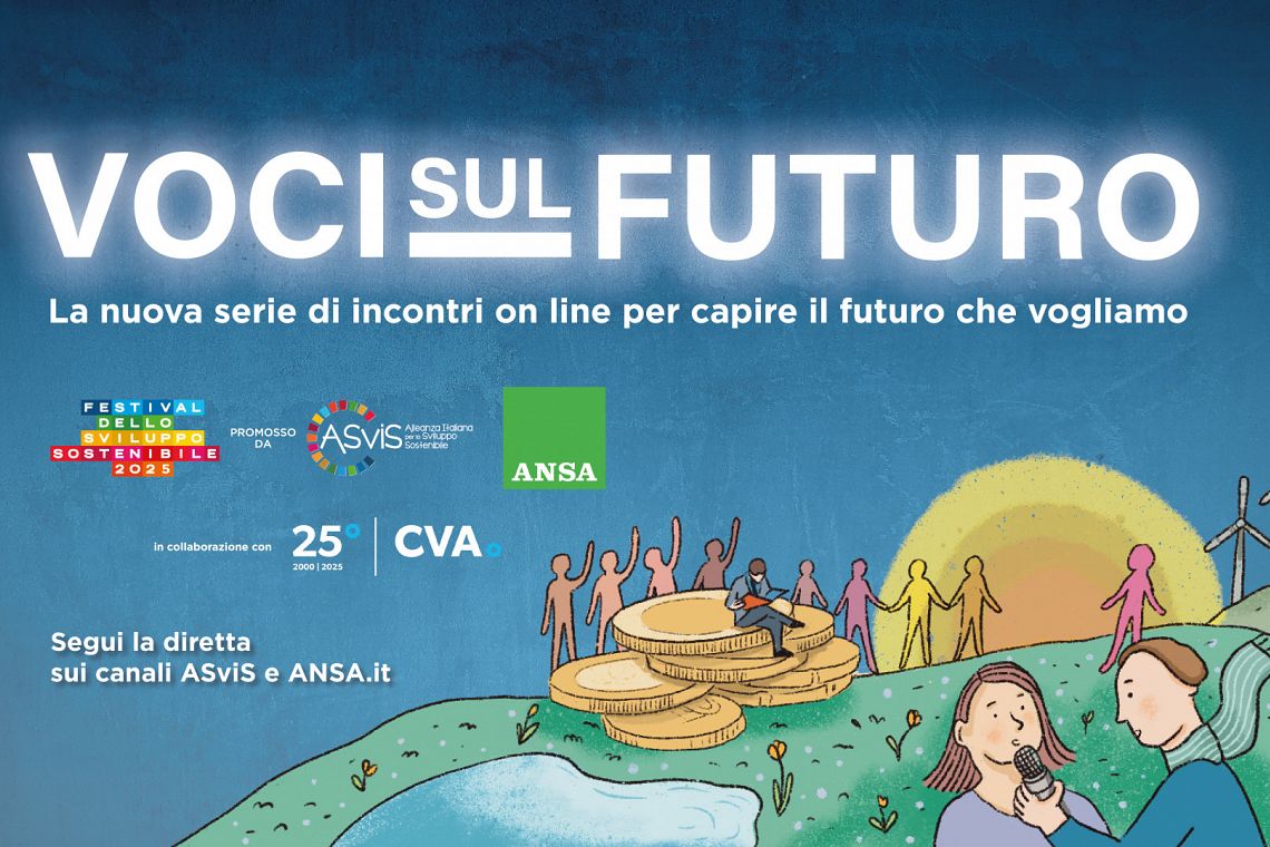 Al via “Voci sul futuro”, il ciclo di appuntamenti Ansa-ASviS sul mondo di domani
